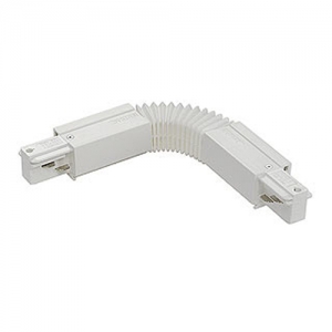 Универсальное угловое крепление 3-Circuit Tracks - Electrical flexible coupler - White Artemide