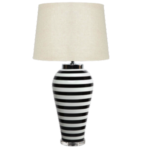 Настольная лампа Black & White Stripes