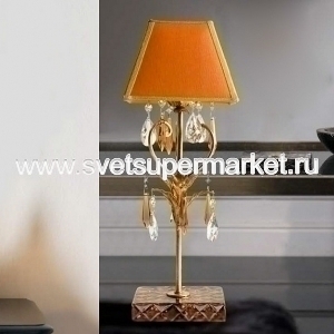Настольная лампа ACQUA 1104/01BA оранжево-золотой