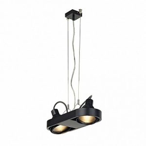 Aixlight® r duo hit светильник подвесной с эпра для 2-х ламп hit-ce g12 по 70вт, черный
