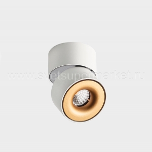 Потолочный светильник ITALLINE IT02-001 white + IT02-001 ring gold Italluce