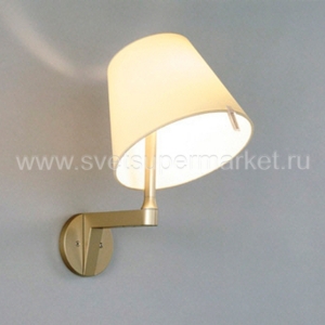 Настенный светильник MELAMPO бронзовый белый с выкл. Artemide