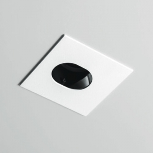 Встраиваемый светильник Rastaf square белый поворотный Artemide