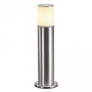 Rox acryl pole 60 светильник ip44 для лампы e27 20вт макс., матированный алюминий/ белый
