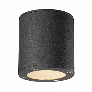 Sitra ceiling светильник потолочный ip44 для лампы gx53 9вт макс., антрацит