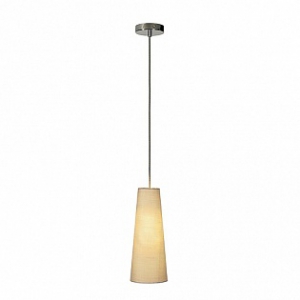 Soprana cone pd-1 светильник подвесной для лампы e14 40вт макс., хром/ серый