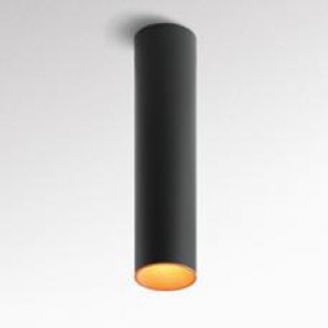 Потолочный светильник Tagora черно-оранжевый без диммера Artemide