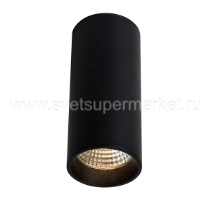 Потолочный светильник со встроенным светодиодом Tube COB black Italluce