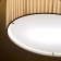 Потолочный светильник PLAFONET 02 нержавеющая сталь белый хлопок