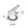 Встраиваемый светильник OBOQ ROUND 1.0 LED111 2700K DIM WHITE | GOLD