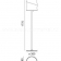 Напольный ландшафтный светильник Cloe H 1770