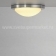 Потолочный светильник MELAN, круглый, матовый алюминий, матовое сатинированное стекло, E27, макс. 60W