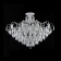 Светильник потолочный SEVILIA PL9 SILVER Crystal Lux