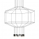 Люстра  Vibia Wireflow Suspension Lamp