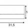 Потолочный светильник KARDAMOD SURFACE SQUARE ES111 2