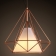 Подвесной светильник Loft Bar Nest Cone Copper