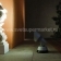 Напольный ландшафтный светильник Pixar, белый