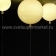Потолочный светильник MEMORY D400 H423 Желтый Brokis