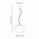 Подвесной светильник ELIPSE 30 4032301 Белый