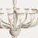 Подвесной светильник 8001 K6 бело-золотой De Majio