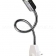 DIO FLEX PLUG с вилкой и переключателем, хром / белый, 1x1W LED, теплый белый свет, 3200K, LED драйвер включен