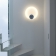 Aenea wall светильник настенный с эпра для лампы t8-ring 40вт, белый / хром