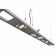 Aixlight® pendant system, 70w hit module, светильник 38° с эпра для лампы g12 70вт, серебристый