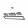 Aixlight® pendant system, basisframe 1, подвесная рама 1.1 m, серебристый