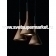 Подвесной светильник APLOMB коричневый (LED) H. 5 m
