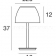 Настольная лампа Linea Light CUPOLE