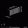 Настенный светильник KATSURA 01 D01115666 Хром-черный с диммером