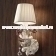 Настенный светильник CERAMIC GARDEN A1 Avorio/Oro Pallido-Cuoio/Oro/Rame