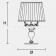 Настольная лампа CLASSICA 6010 TL1 G