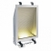 Downunder 2 светильник встраиваемый с эмпра для лампы tc-d g24d-1 13вт, серебристый / алюминий