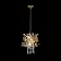 Светильник подвесной ROMEO SP2 GOLD D250 Crystal Lux
