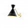Бра JOVEN AP1 GOLD/BLACK Crystal Lux