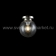Светильник потолочный MARIO PL1 D200 NICKEL/TRANSPARENTE Crystal Lux
