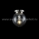 Светильник потолочный MARIO PL1 D250 NICKEL/TRANSPARENTE Crystal Lux
