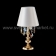 Настольная лампа MERCEDES LG1 GOLD/COLOR Crystal Lux