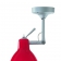 Настенный/Потолочный светильник Rotaliana Luxy Luxy H0 red
