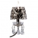 Настольная лампа Lamp International Murano 8196 Nikel