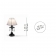 Настольная лампа Lamp International Rinascimento 8130