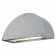 Pema® светильник настенный ip44 с эмпра для лампы tc-d g24d-2 18вт, серебристый