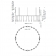Подвесной светильникSanta&Cole  Cirio Circular M