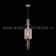 Светильник подвесной PRIMA SP1 B WHITE-GOLD/WHITE Crystal Lux