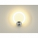 Saint 22 светильник настенный с эпра для лампы t5-ring 22вт, матированный алюминий / стекло матовое