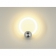Saint 22 светильник настенный с эпра для лампы t5-ring 22вт, матированный алюминий / стекло матовое
