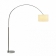 Soprana bow светильник напольный для лампы e27 60вт макс., хром/ белый