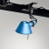Настенный светильник TOLOMEO MICRO PINZA синий Artemide