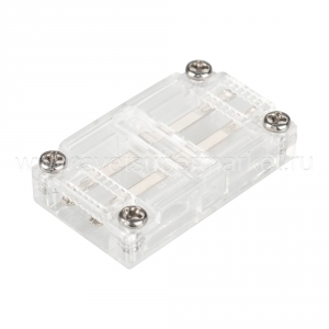 Коннектор прямой для ленты ARL-50000PV (15.5x6mm) прозрачный Arlight